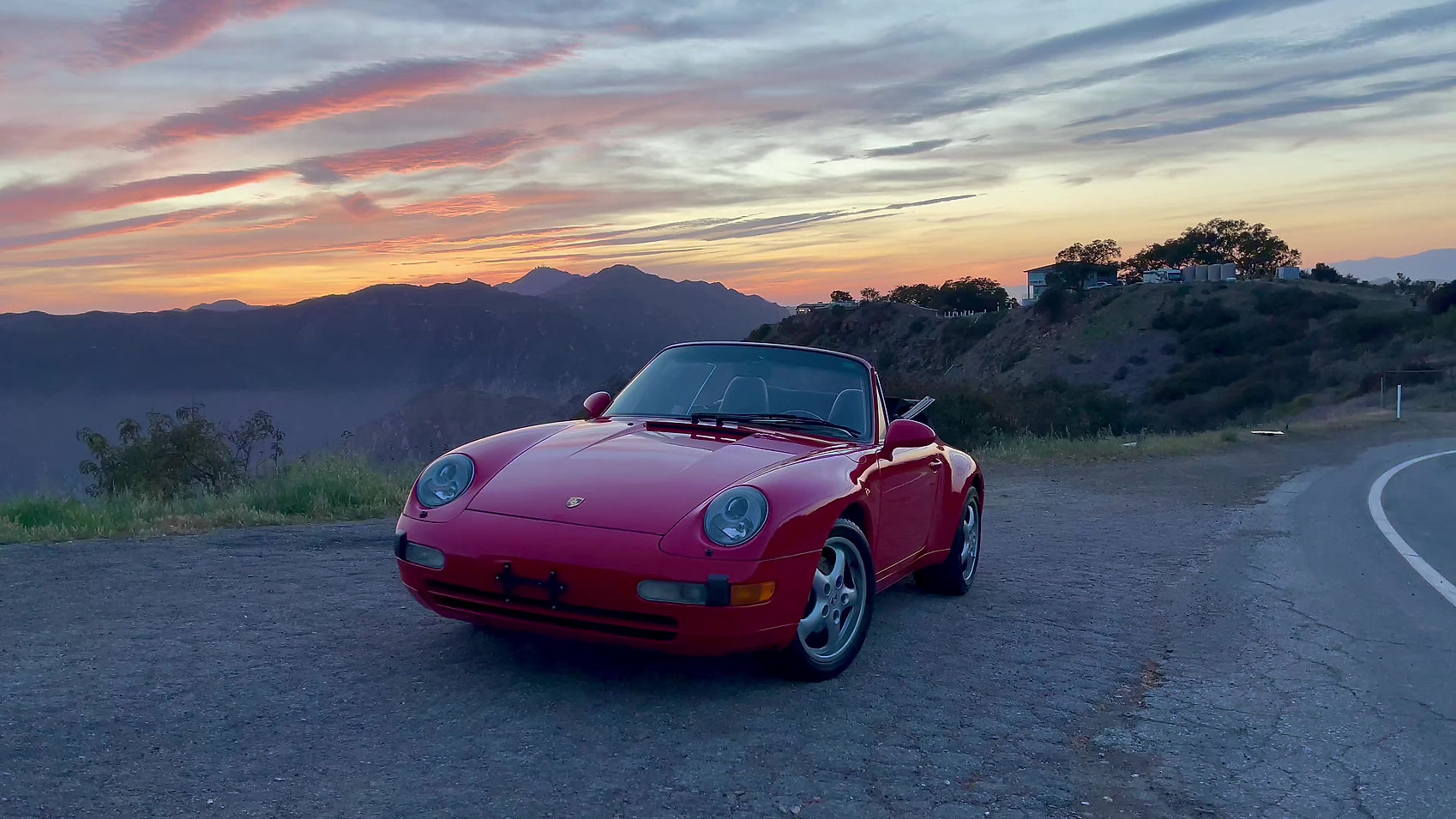 "Grandpa's Convertible" -  Charlie will learn driving this beautiful 1995 Porsche 911